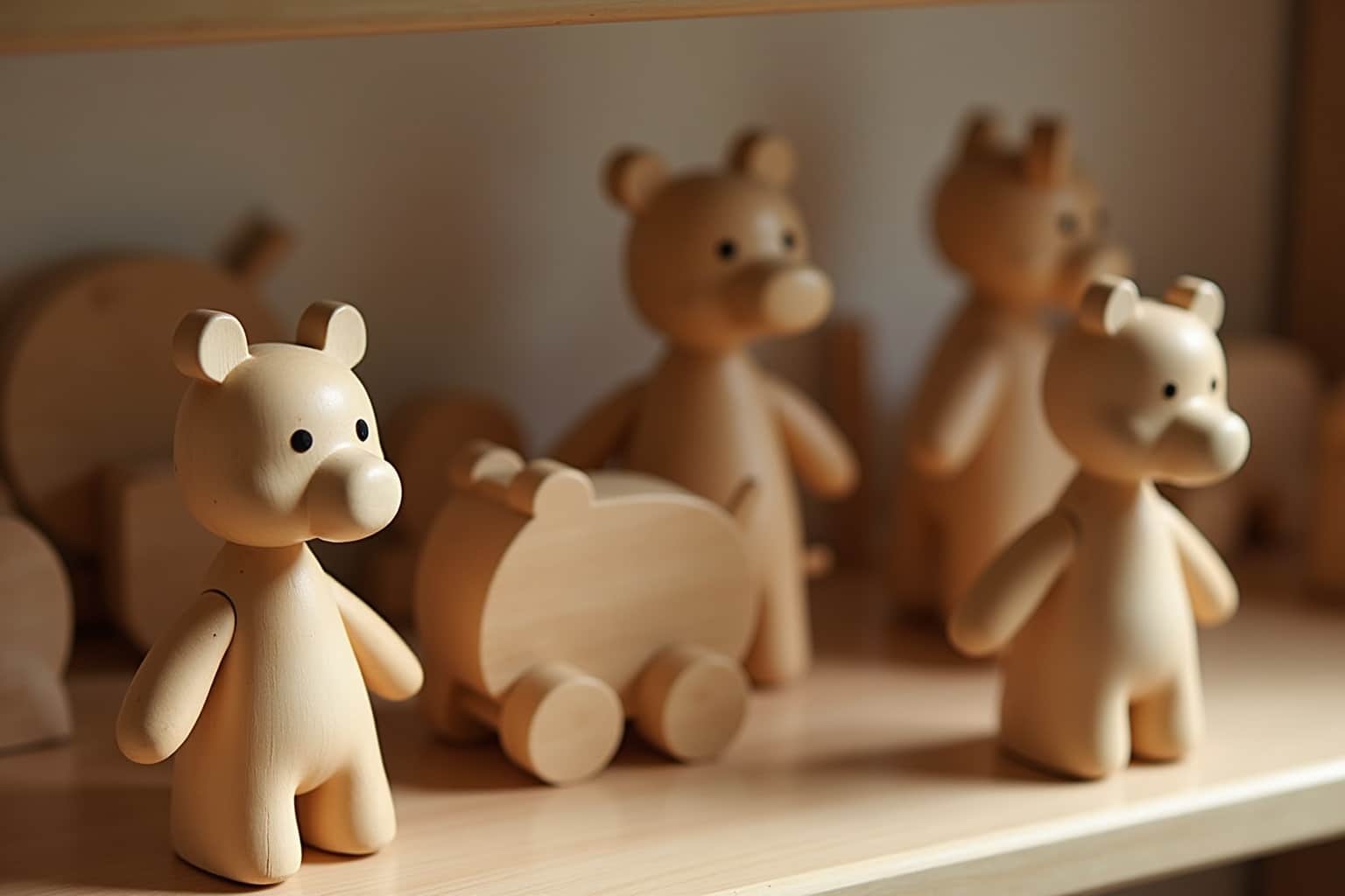 Personalisierte Holzspielzeuge