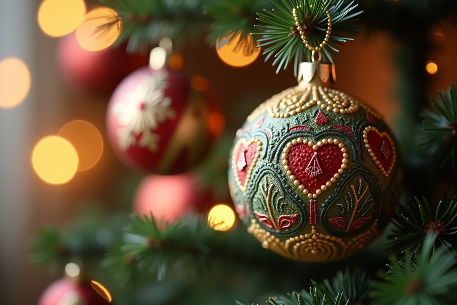 Einzigartige Weihnachtskugeln personalisiert